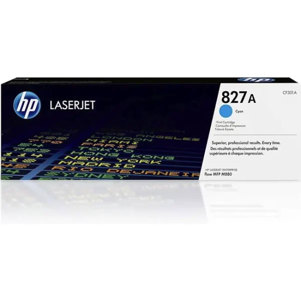 Toner HP 827A Ciano CF301A 32.000 Pag